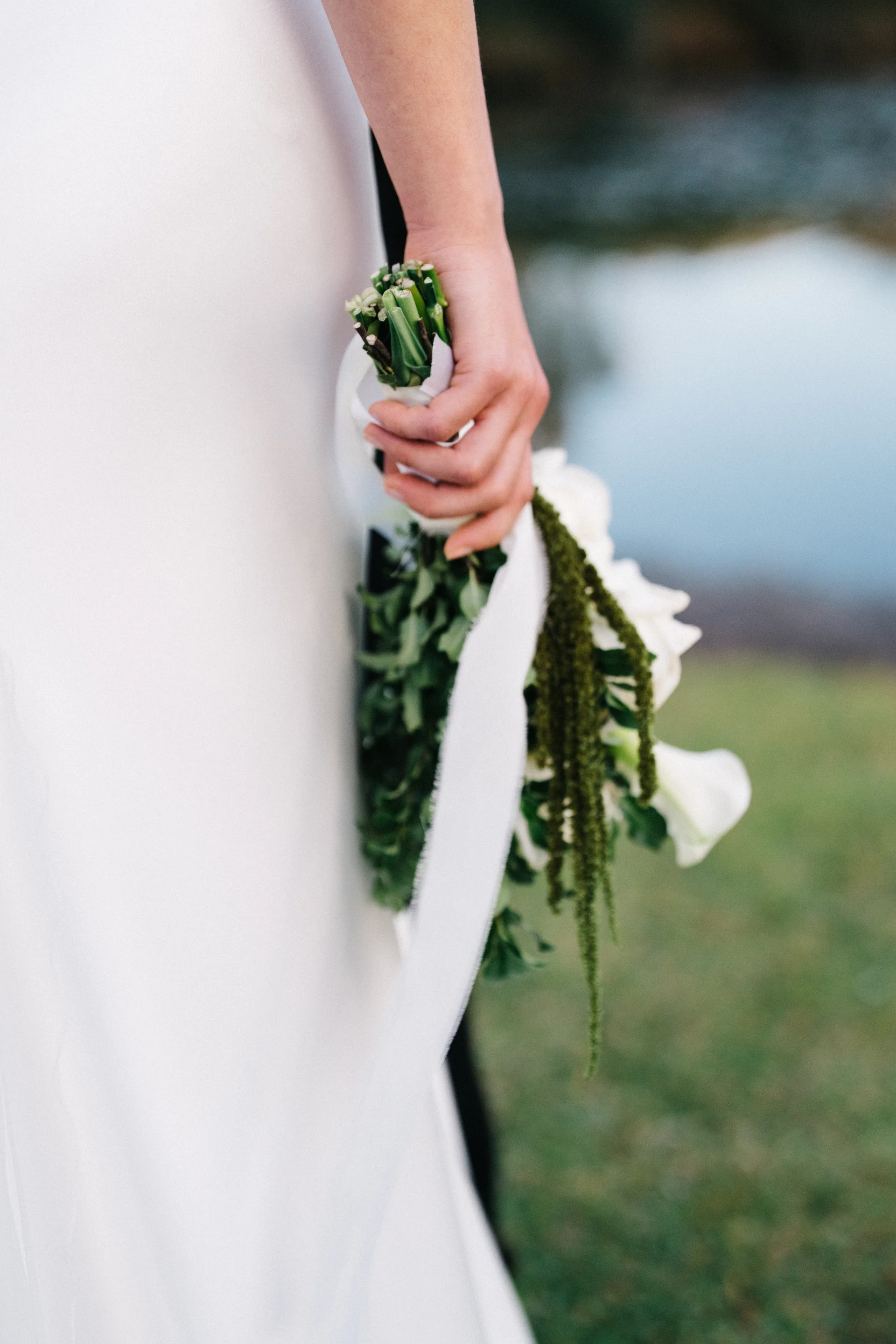 A backyard reception — Autumn, late